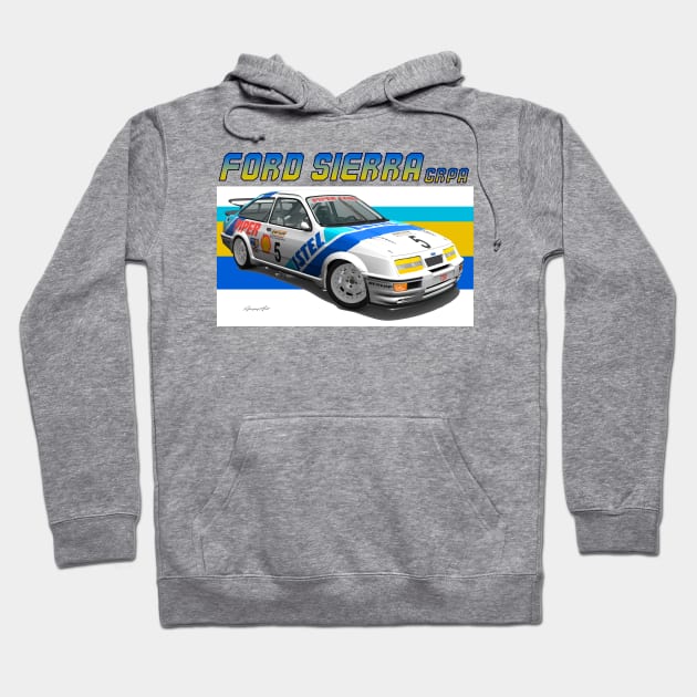 GrA Ford Sierra RS Cosworth Hoodie by PjesusArt